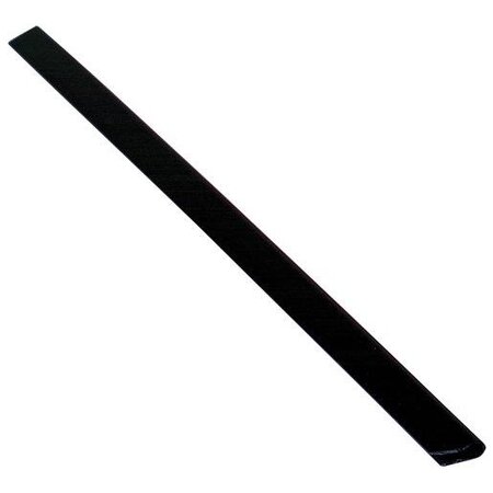 Lot de 25 baguettes à relier serodo  noir 6mm exacompta