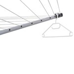 Leifheit Sèche-linge rotatif LinoPush 500 Schwarz 85360