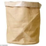 Pot en jute grand modèle