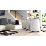 Netgear  Orbi AX6000 routeur sans fil Tri-bande [2,4 GHz / 5 GHz / 5 GHz] Gigabit Ethernet Blanc (ORBI MESH WIFI SYSTEM WIFI6 - AX60