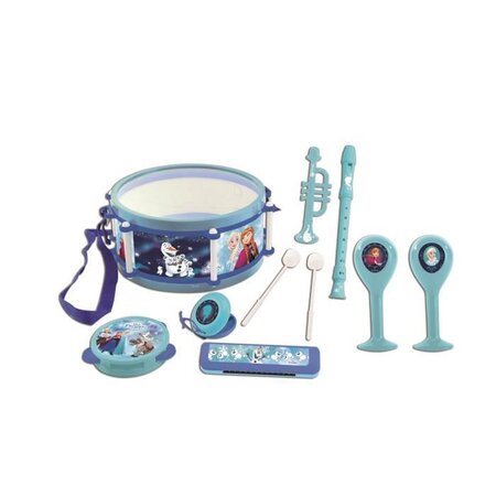 LA REINE DES NEIGES Set musical de 7 instruments de musique enfant