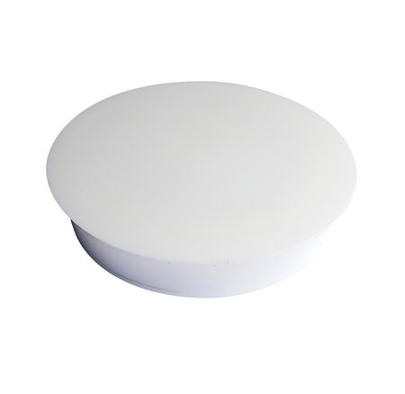 Boite de 5 aimants 27mm de diametre Blanc EXACOMPTA