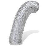 vidaXL Hotte Verre trempé Blanc 600 mm