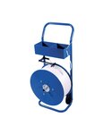 (devidoir) chariot-dévidoir multi-usages pour feuillard pp joues plastique/textile