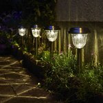 Luxform Lampe de jardin à LED solaire intelligente Pulsar 10 lm