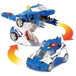 Vtech - switch & go dinos - oxor  super thérizinosaure (voiture de police)