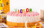 Bougies d'anniversaire victor