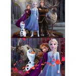 EDUCA PUZZLE 2X100 LA REINE DES NEIGES 2