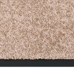 vidaXL Paillasson Beige 80x120 cm
