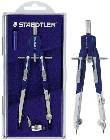 Compas à réglage rapide mars comfort 552 01 staedtler