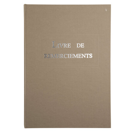 Livre De Remerciement 96p.297x210.kraft