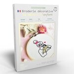 Coffret DIY - Broderie décorative - Mère et enfant