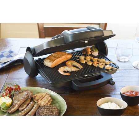 Bestron Grill à contact Viva Italia ACG380 1800 W Gris 31x22 cm