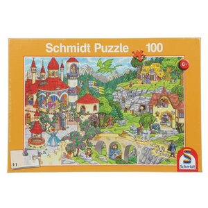 SCHMIDT SPIELE Puzzle Au pays des contes de fées - 100 pieces