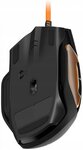 Souris filaire gamer thunderx3 tm10 (noir/orange)