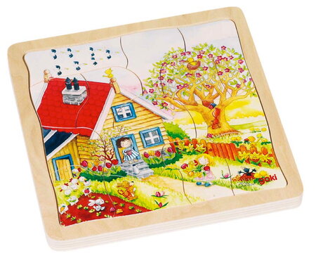 Puzzle des saisons - Goki