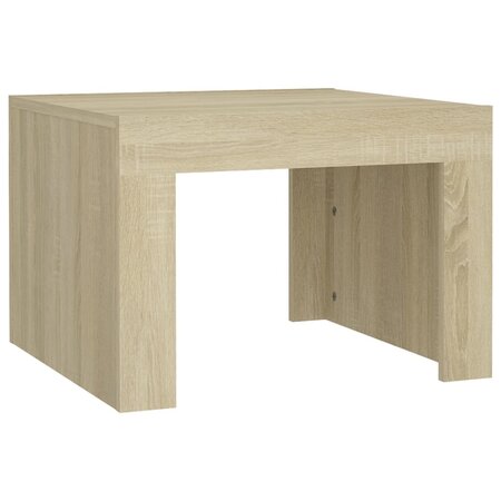 vidaXL Table basse Chêne sonoma 50x50x35 cm Aggloméré