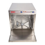 Lave verre professionnel 400x400  - verres 290 mm - gastro m -  - acier inoxydable