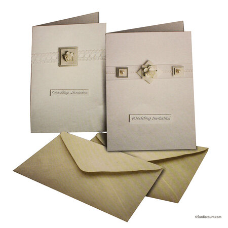 Kit scrapbooking carterie invitation de mariage - erica