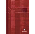 Cahier de bord 7 classes piqué int'l 21x29 7 72 pages coloris aléatoire clairefontaine