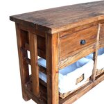 vidaXL Buffet Bois de récupération massif 100 x 30 x 50 cm