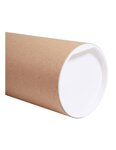 (1 lot  de 50 tubes) tube carton rond longueur totale 670mm