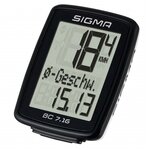 Sigma ordinateur de vélo bc 7.16 sts noir