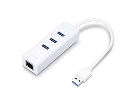 Tp-link ue330 usb 3.2 gen 1 (3.1 gen 1) type-a 1000 mbit/s blanc