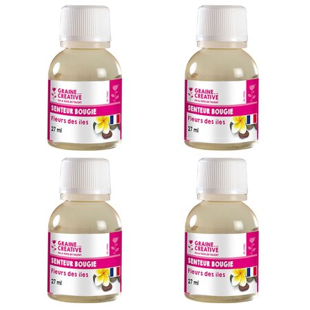 Parfum pour bougies 108 ml - Senteur fleurs des îles