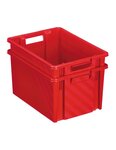(BAC GERB EMBOITABLE BLEU 54L) Bac gerbable et emboîtable couleur BLEU 520 X 375 X 297mm