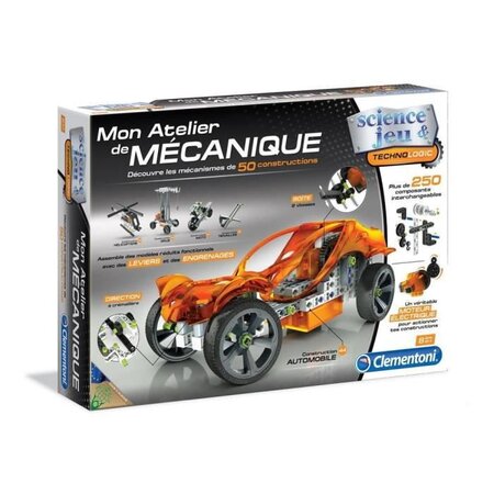 CLEMENTONI Mon Atelier de Mécanique - Véhicules et Machines