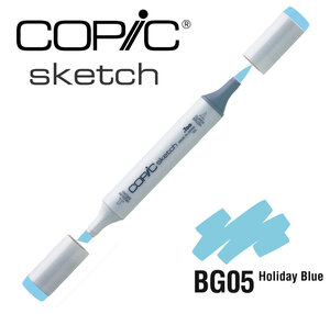 Marqueur à l'alcool Copic Sketch BG05 Holiday Blue