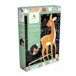 Artissimo - pm scratch art - animaux de la foret