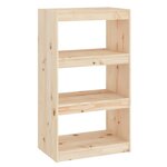 vidaXL Bibliothèque/Séparateur de pièce 60x30x103 5 cm Bois de pin