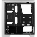AEROCOOL Boîtier PC Cylon - Avec Fenetre pleine - RGB - Format ATX - Moyen Tour - Blanc