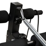 Banc de musculation artemis appareil de fitness multifonction avec sangles de résistance et hauteur réglable