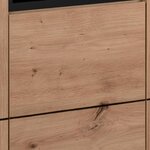 Buffet à tiroirs en chêne 120x90x40