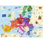 Puzzle 250 p - Carte d'Europe