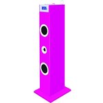 Bigben tw5rsstick tour de son multimédia avec micro - 180 stickers - 60w - rose