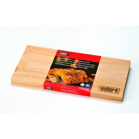 WEBER Lot de 2 planches a fumer en cedre