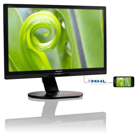 Philips p line moniteur lcd avec technologie softblue 241p6epjeb/00