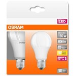 Osram bte2 ampoule led star+ std rgbw dép radiateur var 9w=60 e27 ch