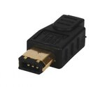 Adaptateur FireWire 4 Pins Femelle vers 6 Pins Male