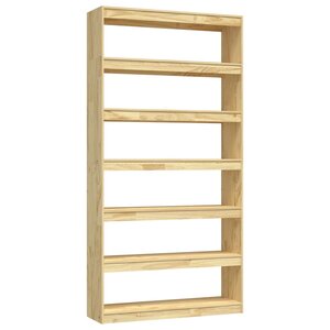 vidaXL Bibliothèque/Séparateur de pièce 100x30x200 cm Pin massif
