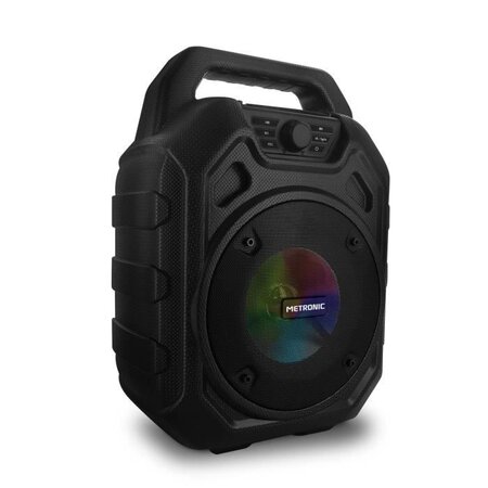 METRONIC Enceinte Mini High Power sono portable bluetooth - Noire