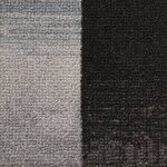 vidaXL Tapis d'escalier autocollants 15 Pièces Noir et gris 65x21x4 cm