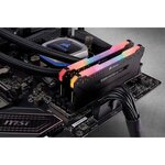 CORSAIR Mémoire PC DDR4 - Vengeance RGB Pro 16Go (2x8Go) - 2666 MHz - CAS 16 - RGB (CMW16GX4M2A2666C16)