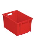 (BAC GERB EMBOITABLE BLEU 54L) Bac gerbable et emboîtable couleur BLEU 520 X 375 X 297mm