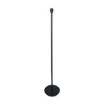 Pied de lampadaire int roberto black noir métal h145cm