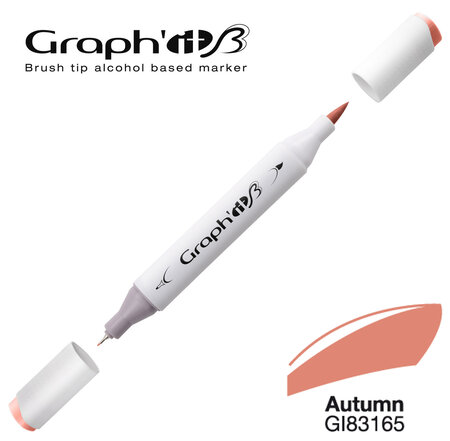 Marqueur manga à l'alcool Graph'it Brush 3165 Autumn